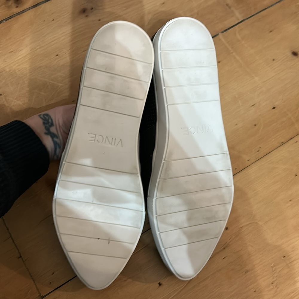 Vince Black Slip-On Shoes - Picture 5 of 9